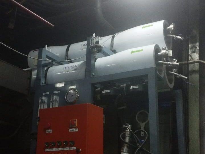 Detail sistem SWRO compact KRI AMY