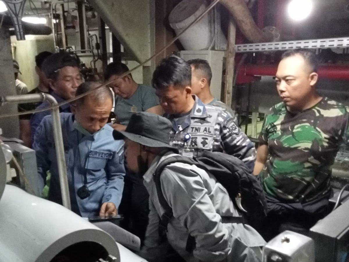 Detail instalasi SWRO compact untuk kapal perang TNI AL
