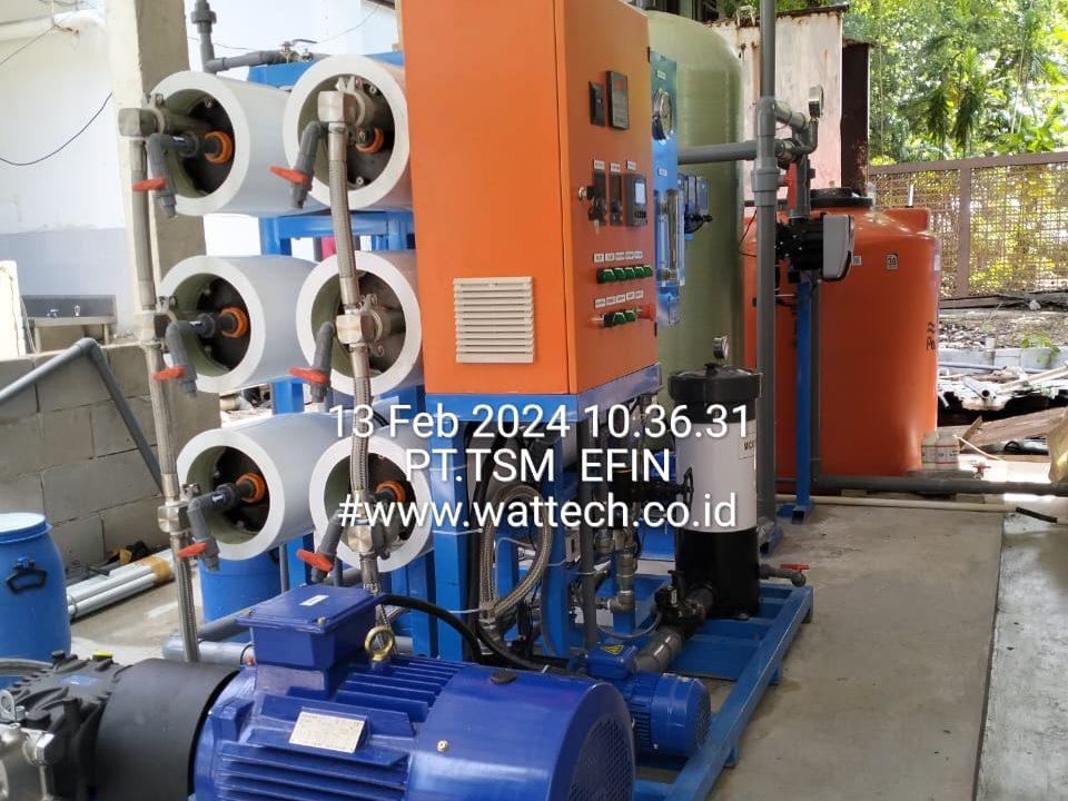 Storage tank air produk siap distribusi