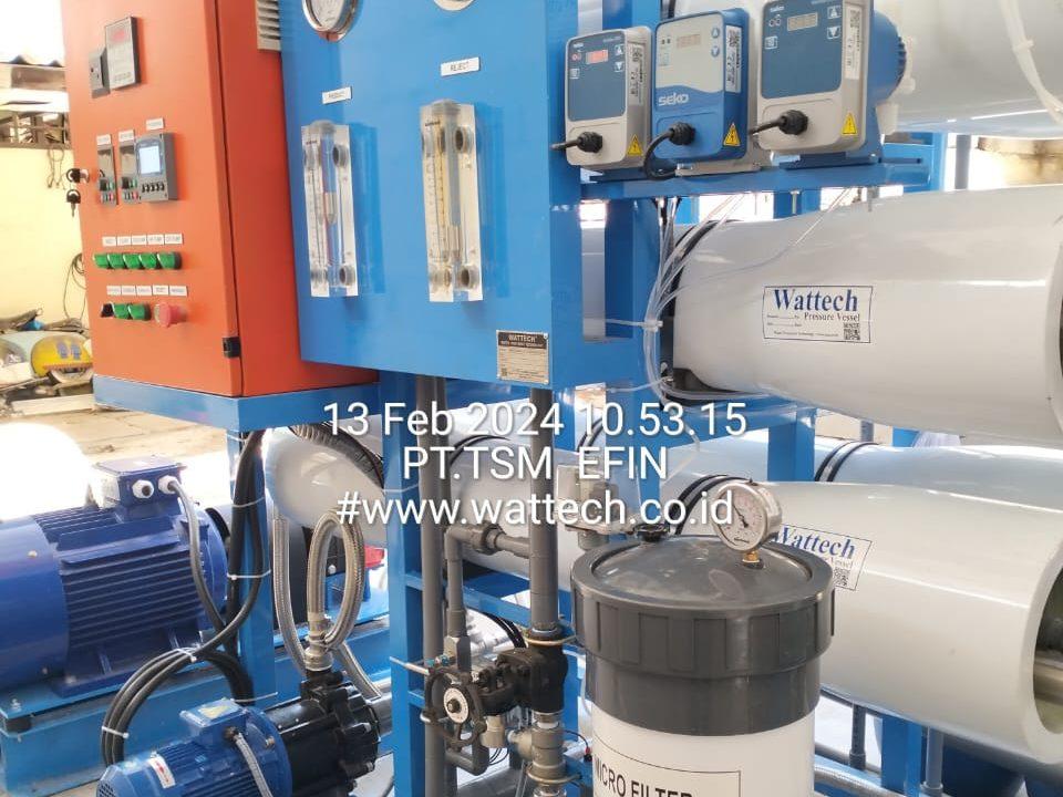 Sistem remineralisasi dan UV polishing